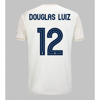 Billige Fotballdrakt Nottingham Forest Douglas Luiz #12 Replika Bortedrakt 2025-26 Kortermet